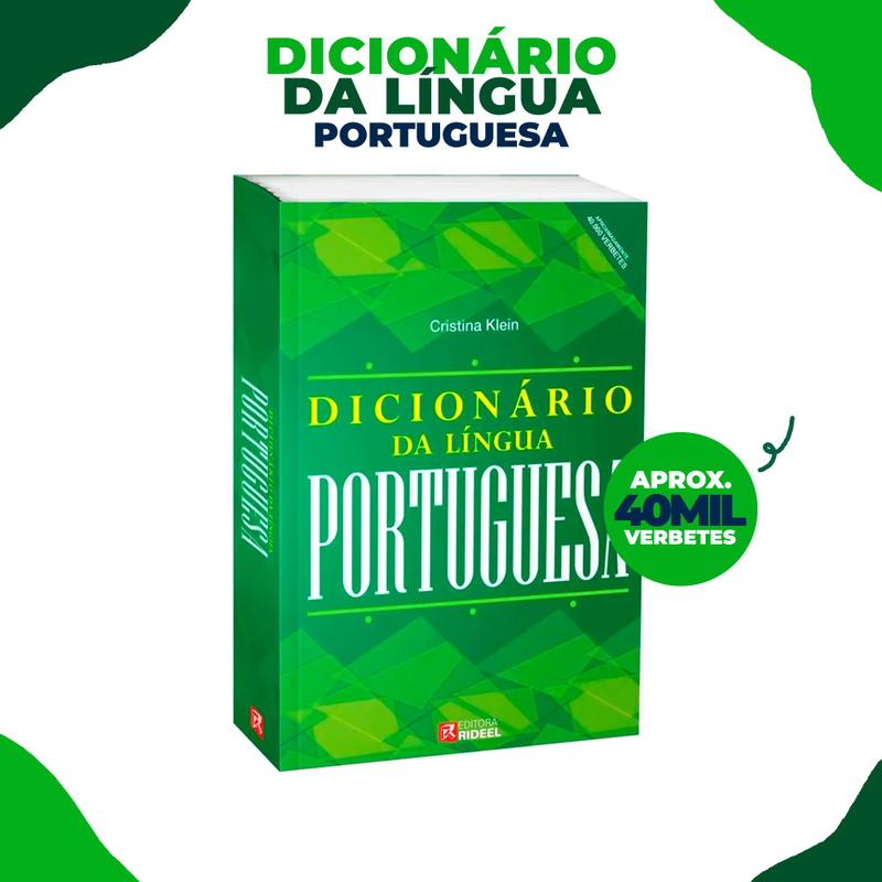 Dicionário de Português Língua Portuguesa 560 Páginas 40 Mil